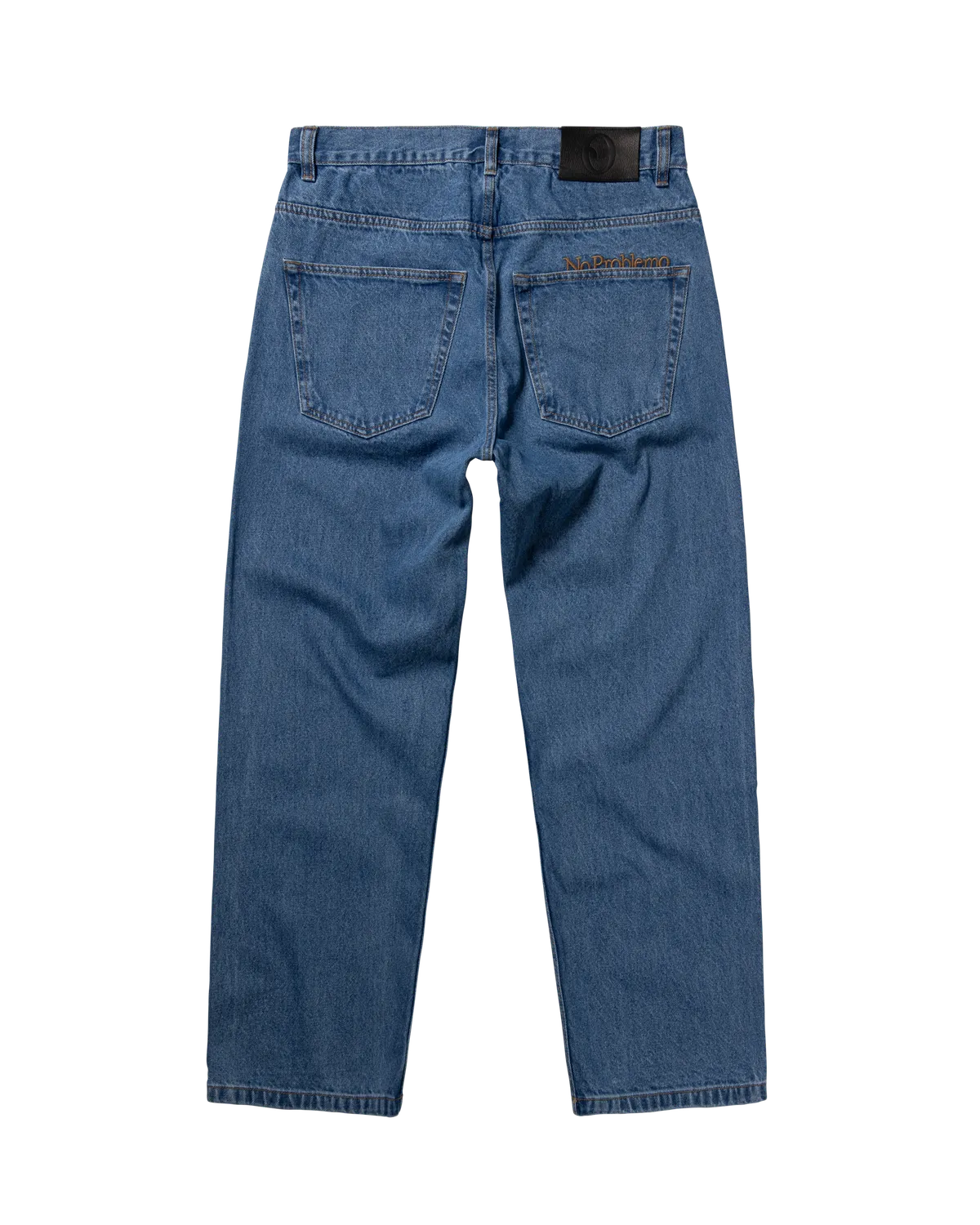 No Problemo Bagi Jean blugi baggy albaștri