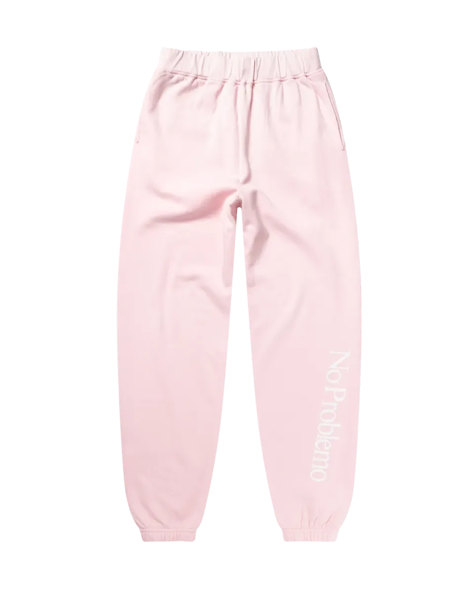 No Problemo NP30002.03 pantaloni trening Pale Pink bumbac