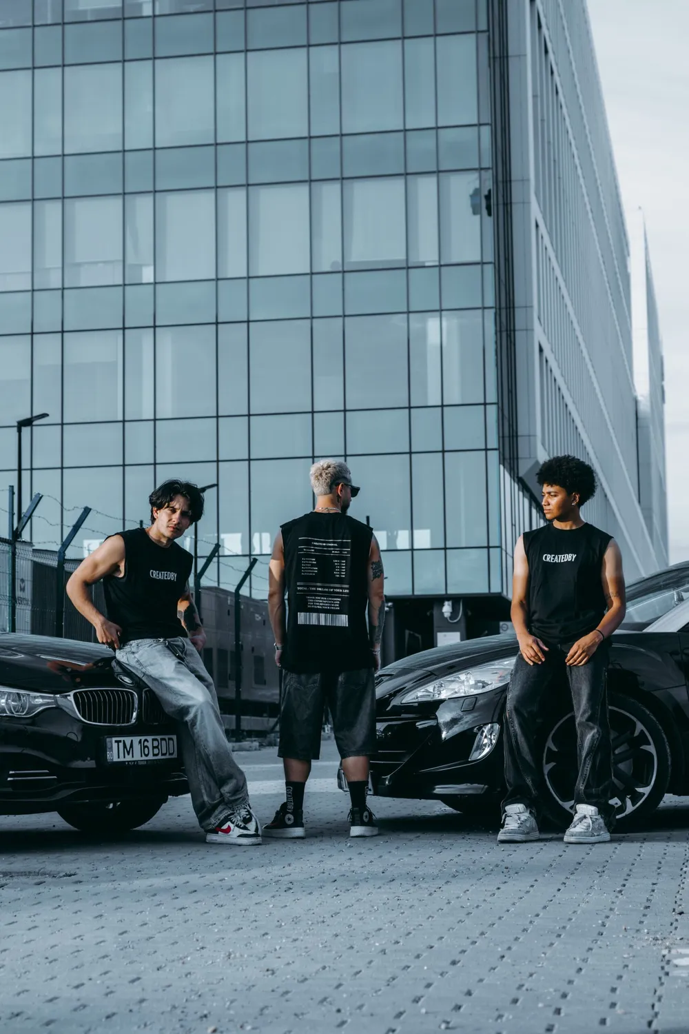 CREATEDBY Consumption tricou streetwear bumbac