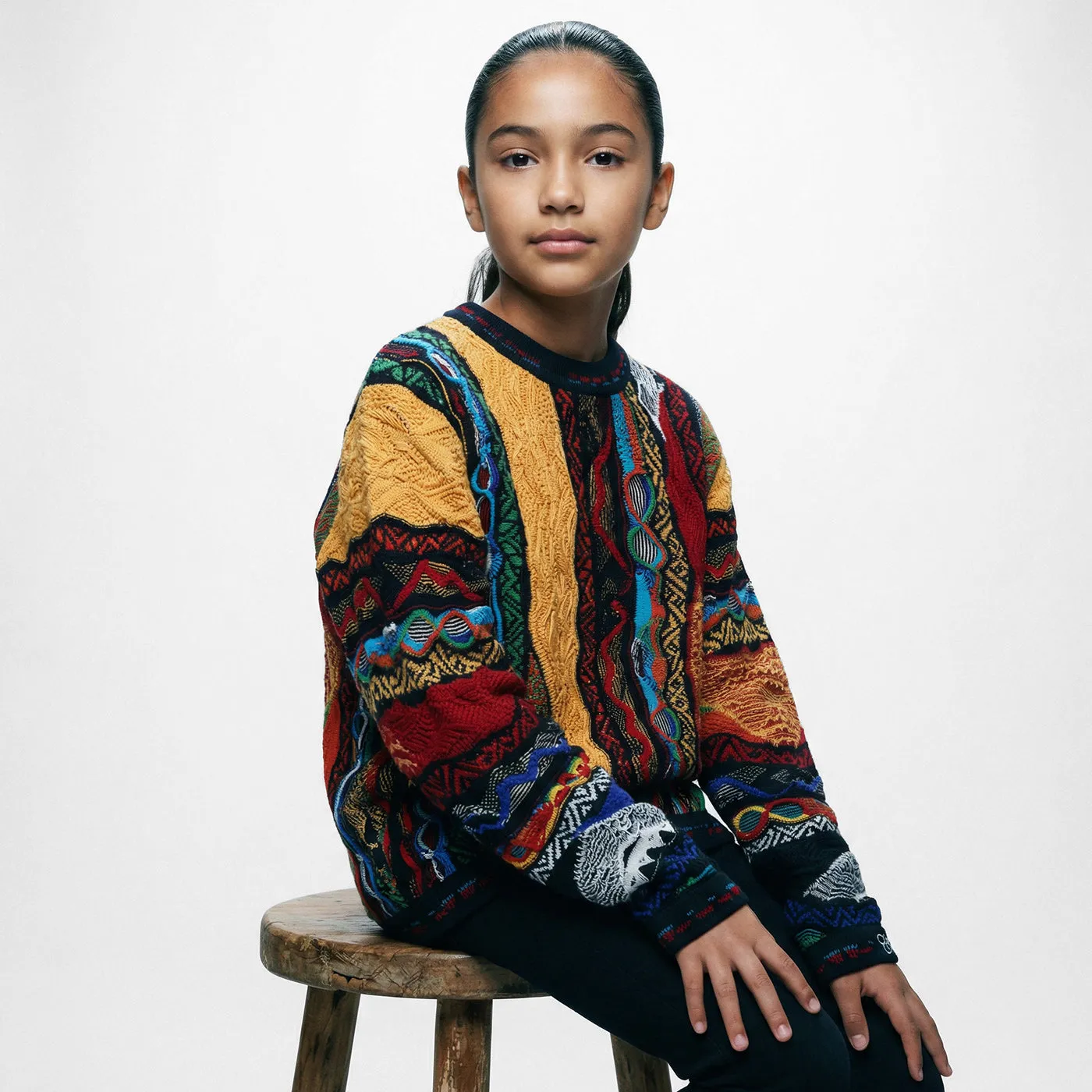 COOGI Brights pulover copii multicolor bumbac crewneck