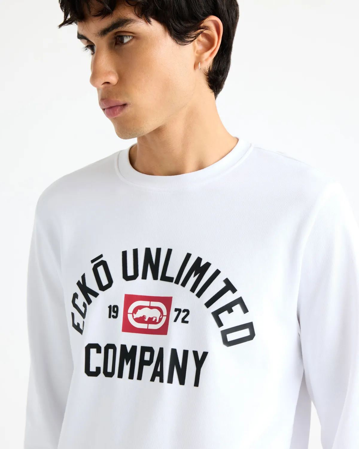 Ecko Red Classic Arch bluza maneca lunga bumbac