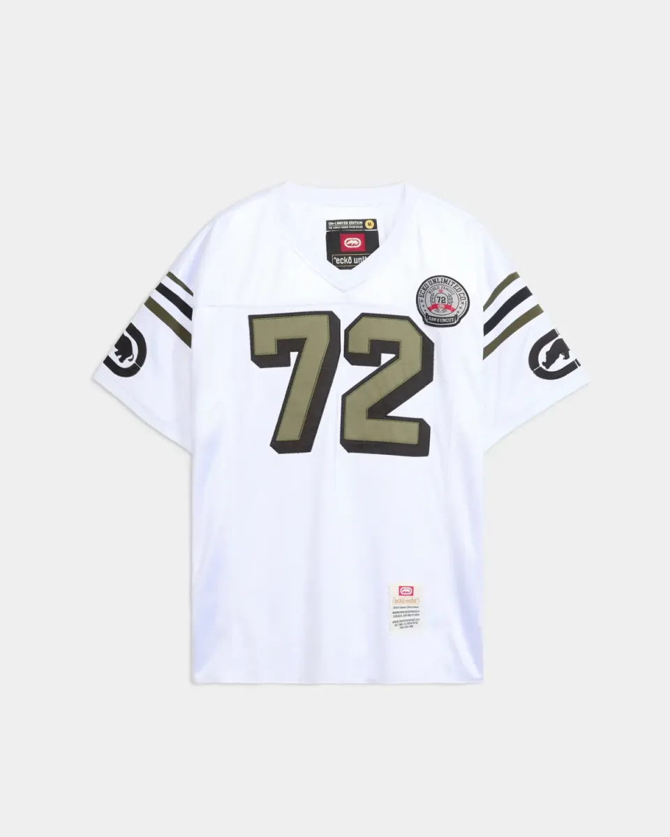 Ecko Red Lennox Jersey Short Sleeve Knit tricou alb plasa