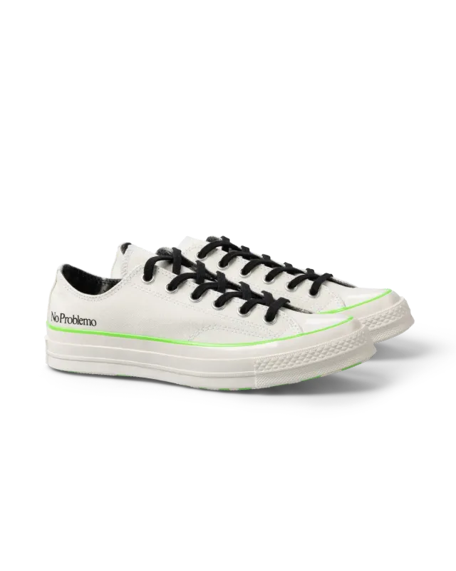No Problemo Converse Chuck 70 adidasi albi unisex