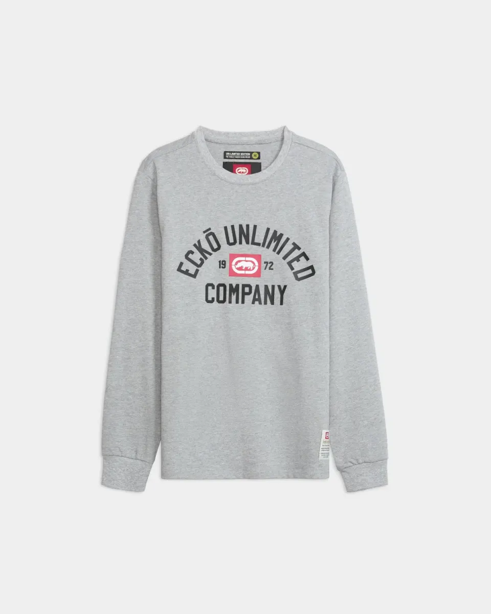 Ecko Red Classic Arch tricou maneca lunga bumbac