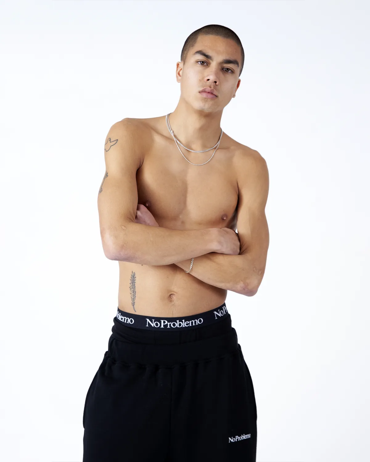 No Problemo Boxer Briefs NP00042.05 boxeri negri 3-pack bumbac