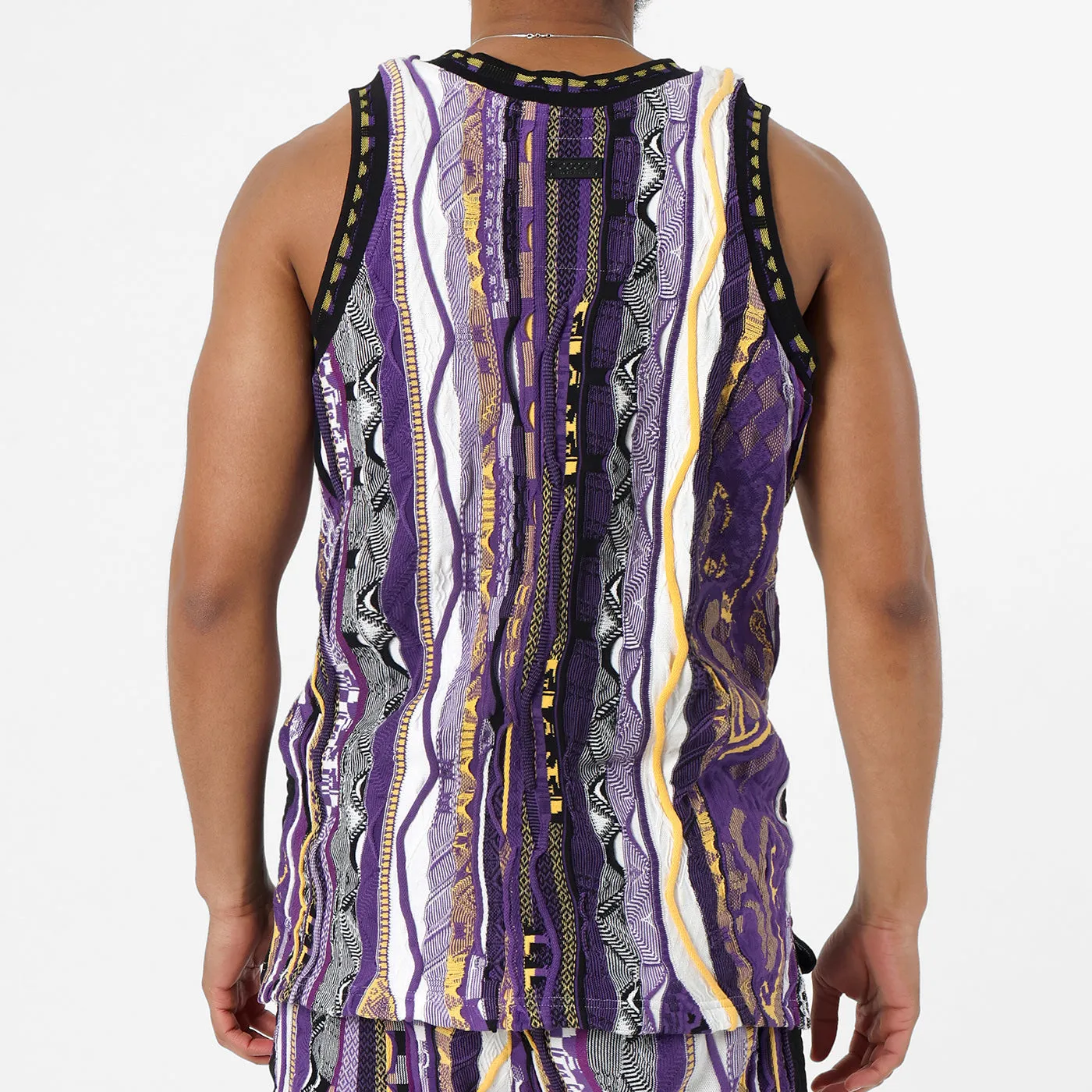 COOGI x NBA Lakers vesta tricot bumbac mov