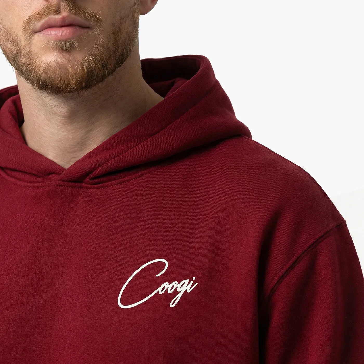 COOGI Script Crimson hanorac oversize fleece gros