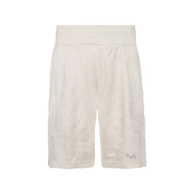 COOGI Cloud Dancer pantaloni scurti tricot albi bumbac