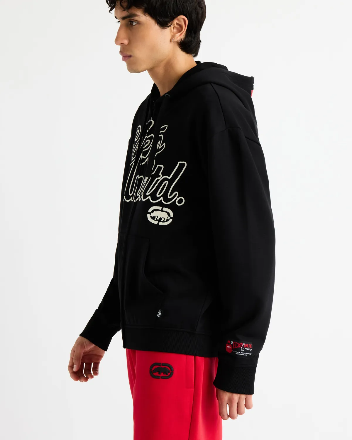 Ecko Red Linked Up hanorac fermoar bumbac S-4XL
