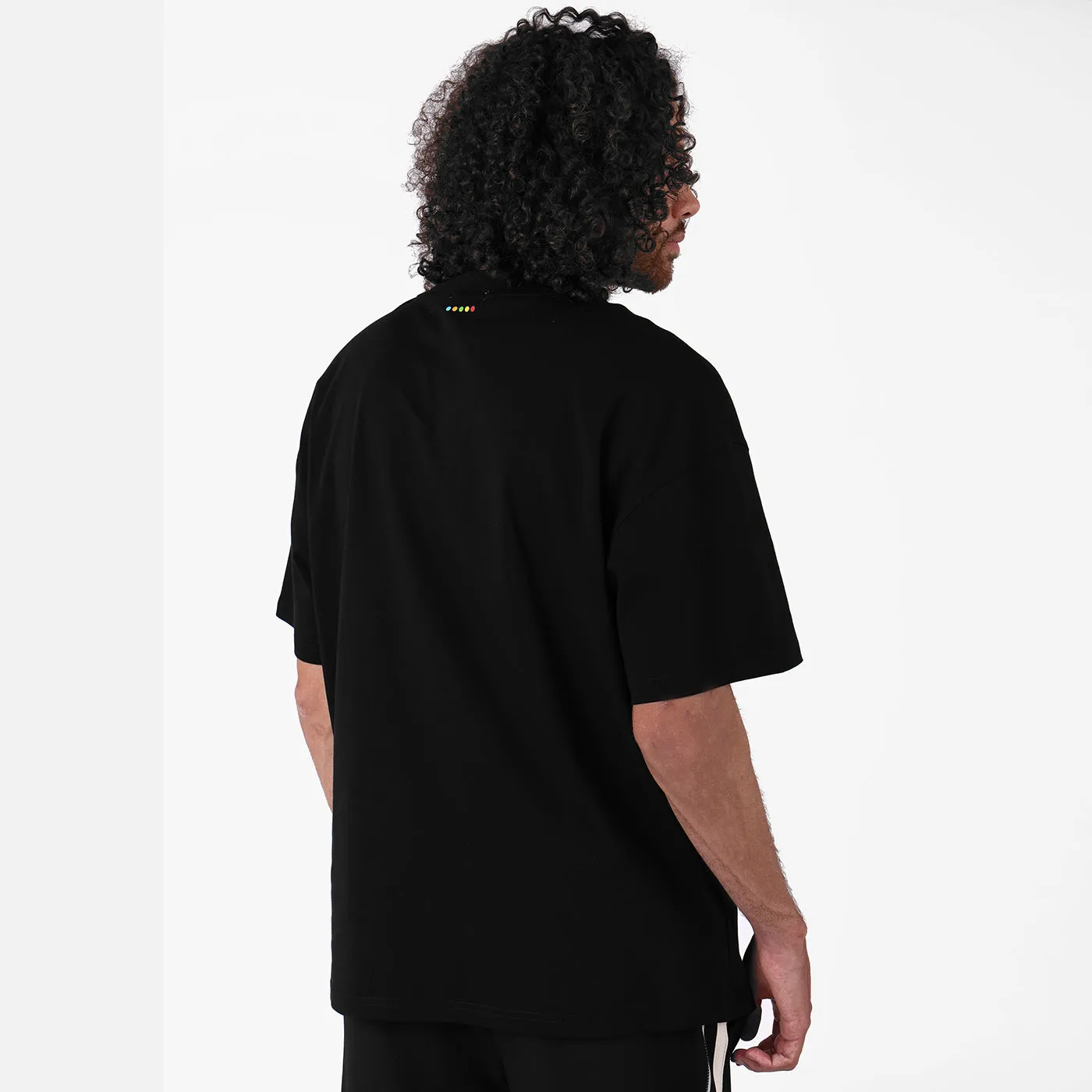COOGI Koala tricou oversized negru bumbac