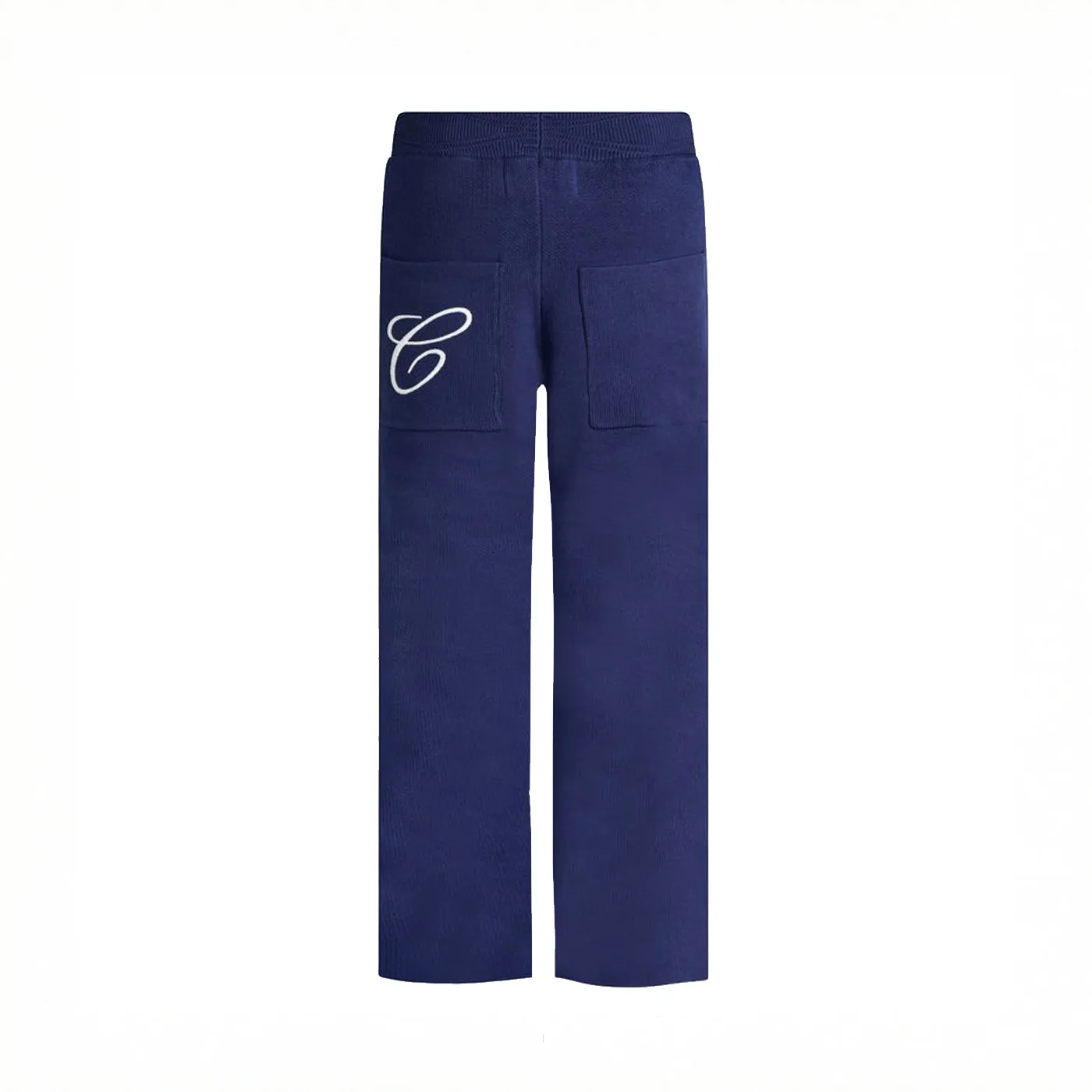 COOGI Heavy Weight Fashion Knit pantaloni tricot bleumarin