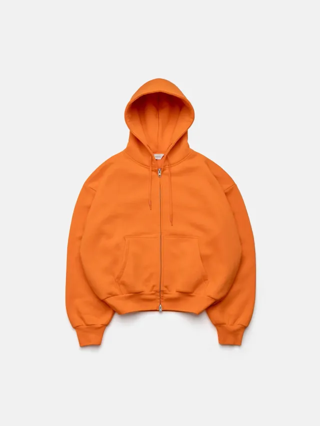 Enrage Bubble hanorac cu fermoar Orange BubbleFleece