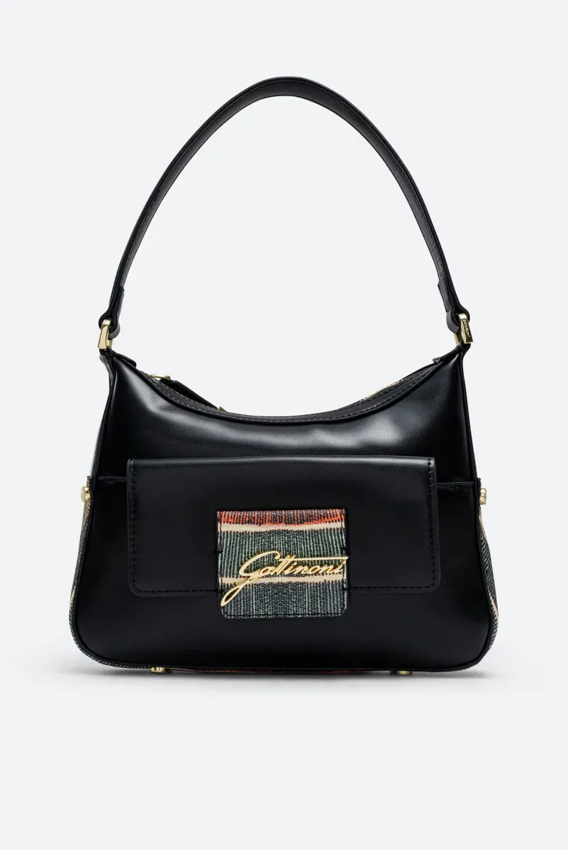 Gattinoni Planetarium Classic geanta baguette hobo piele sintetica