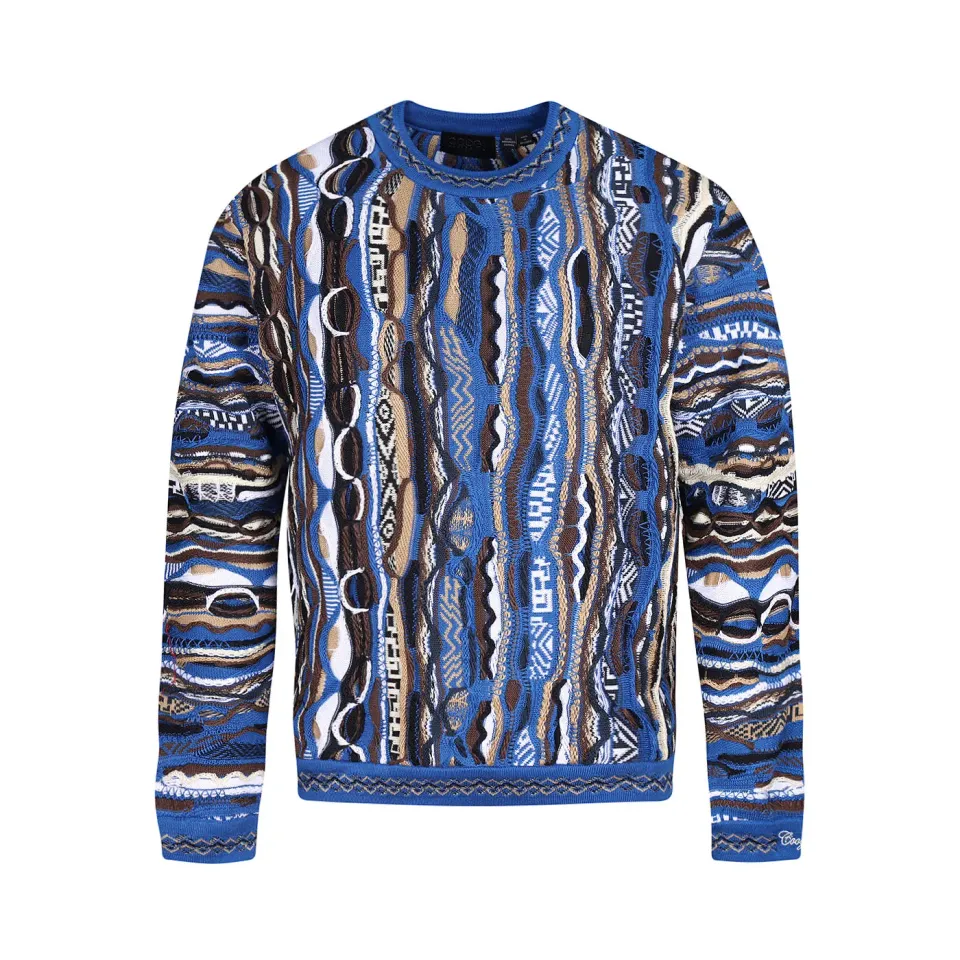 COOGI Vegas Crewneck pulover multicolor bumbac mercerizat