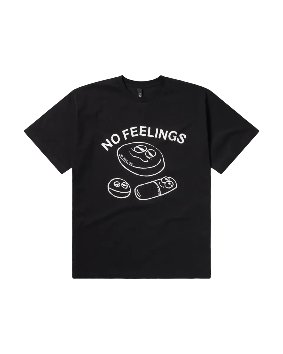 No Problemo Hard Feelings SS Tee tricou negru