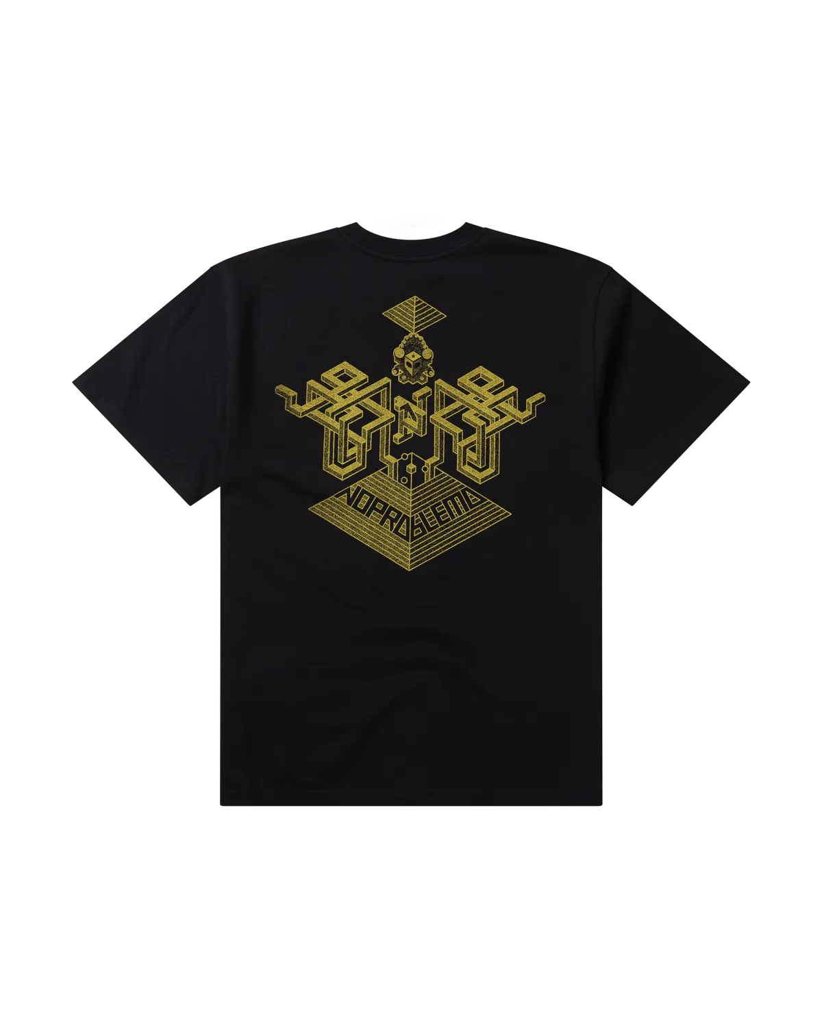 No Problemo Atomic Pyramid SS Tee tricou negru bumbac