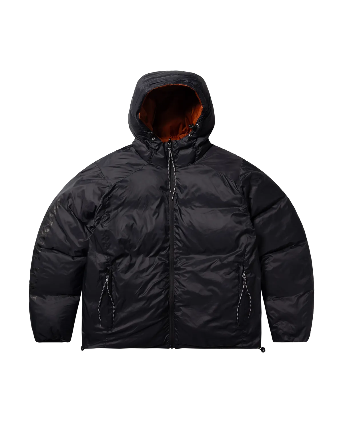 No Problemo Down Puffer geaca portocalie reversibila
