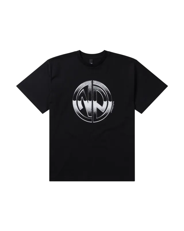 No Problemo Chromed SS Tee tricou negru bumbac