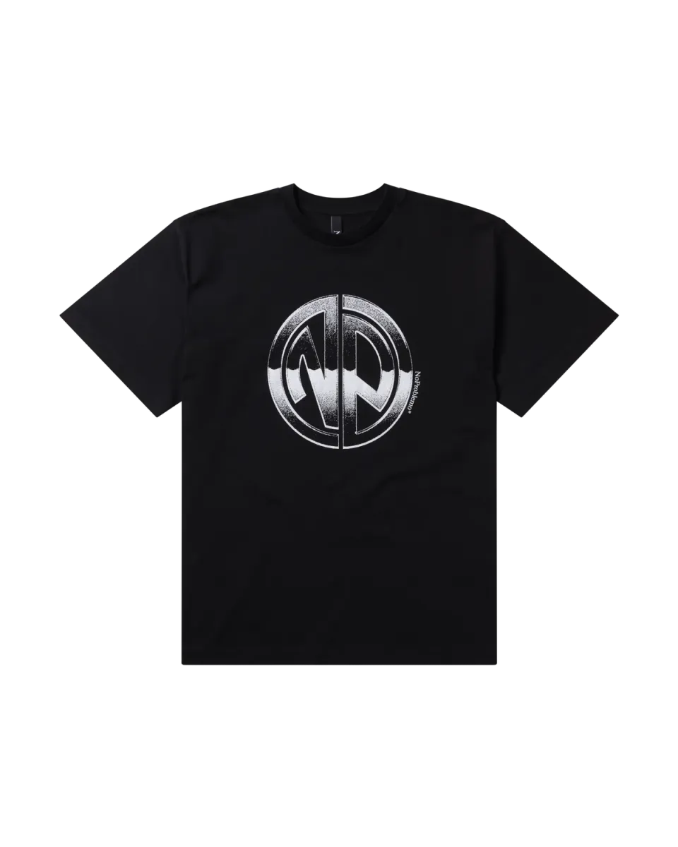 No Problemo Chromed SS Tee tricou negru bumbac