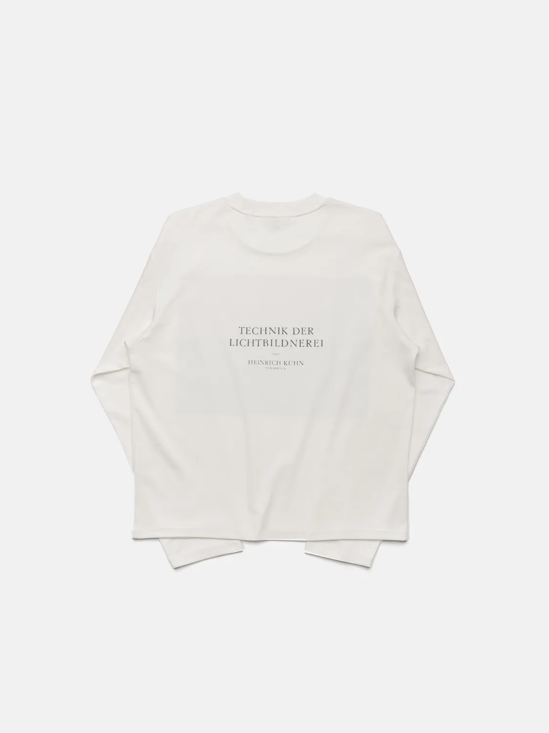 Enrage Modernist Photograph bluză longsleeve bumbac