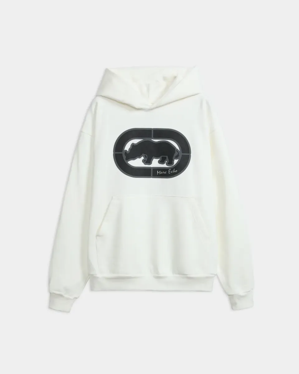 Ecko Red JDUB Rhino 1972 hanorac alb bumbac