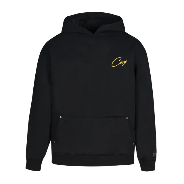 COOGI Crown Reserve Script hanorac oversized negru fleece