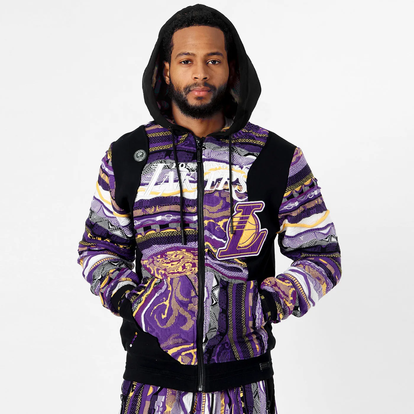 COOGI NBA Lakers Full Zip hanorac mov bumbac