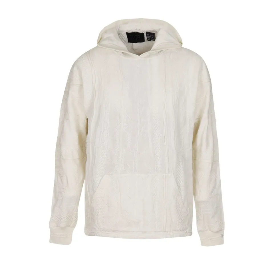 COOGI Cloud Dancer hanorac tricotat alb bumbac