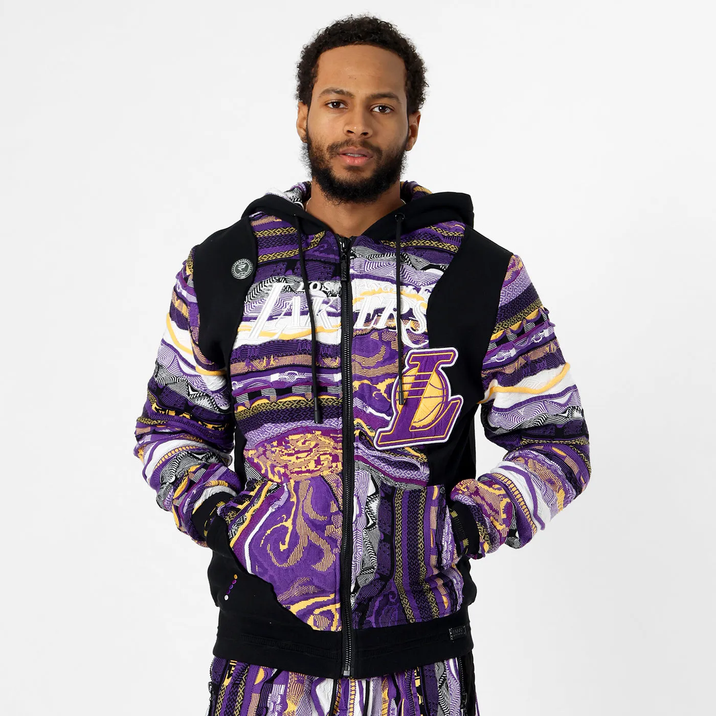 COOGI NBA Lakers Full Zip hanorac mov bumbac