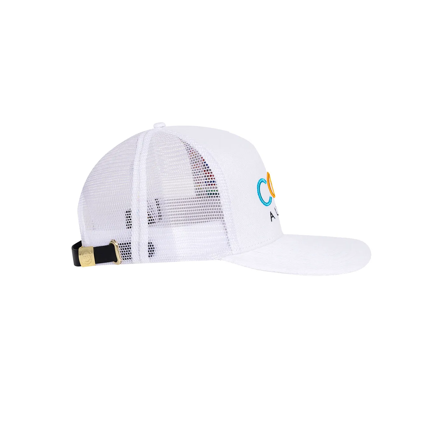COOGI Australia șapcă trucker albă reglabilă