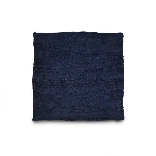 COOGI Navy perna decorativa tricot 21x21 inch bleumarin
