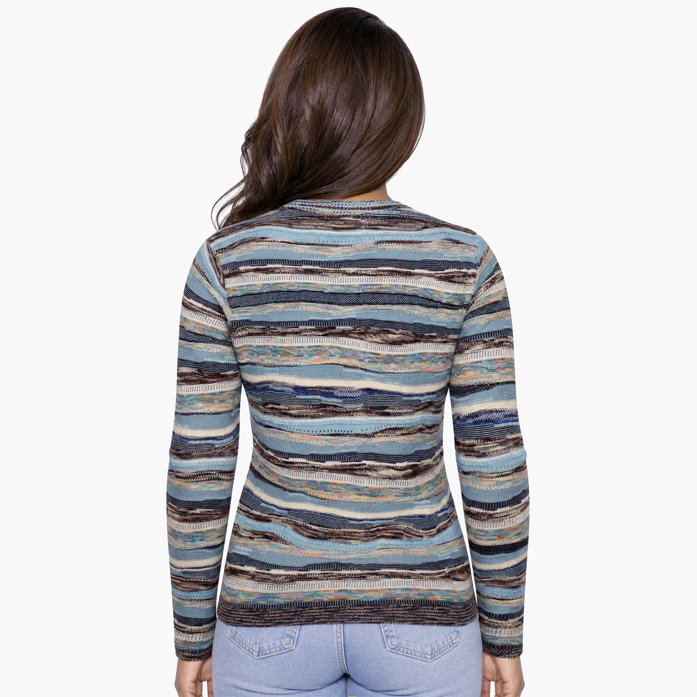 COOGI All-Season cardigan damă albastru bumbac