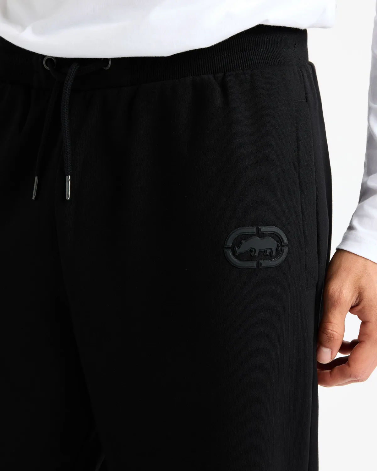 Ecko Red Classic Wide Leg pantaloni trening fleece
