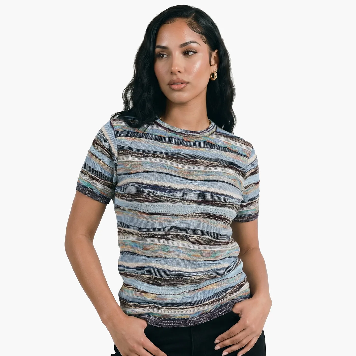COOGI All-Season bluza dama albastru maneca lunga