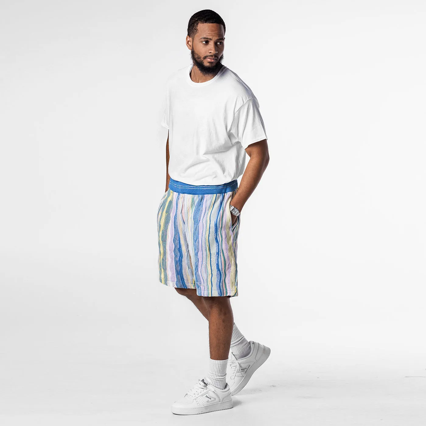 COOGI Light Weight șort bărbați roz-albastru bumbac