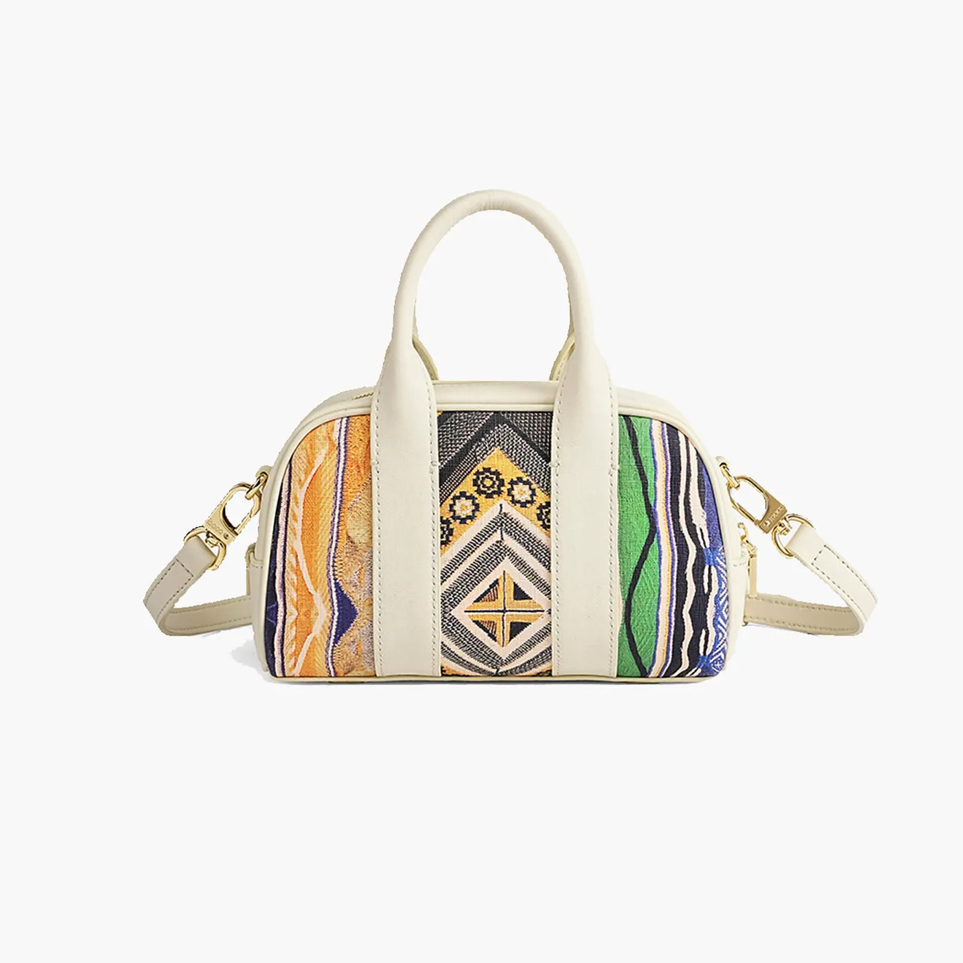 COOGI Siena Mini geantă crossbody crem