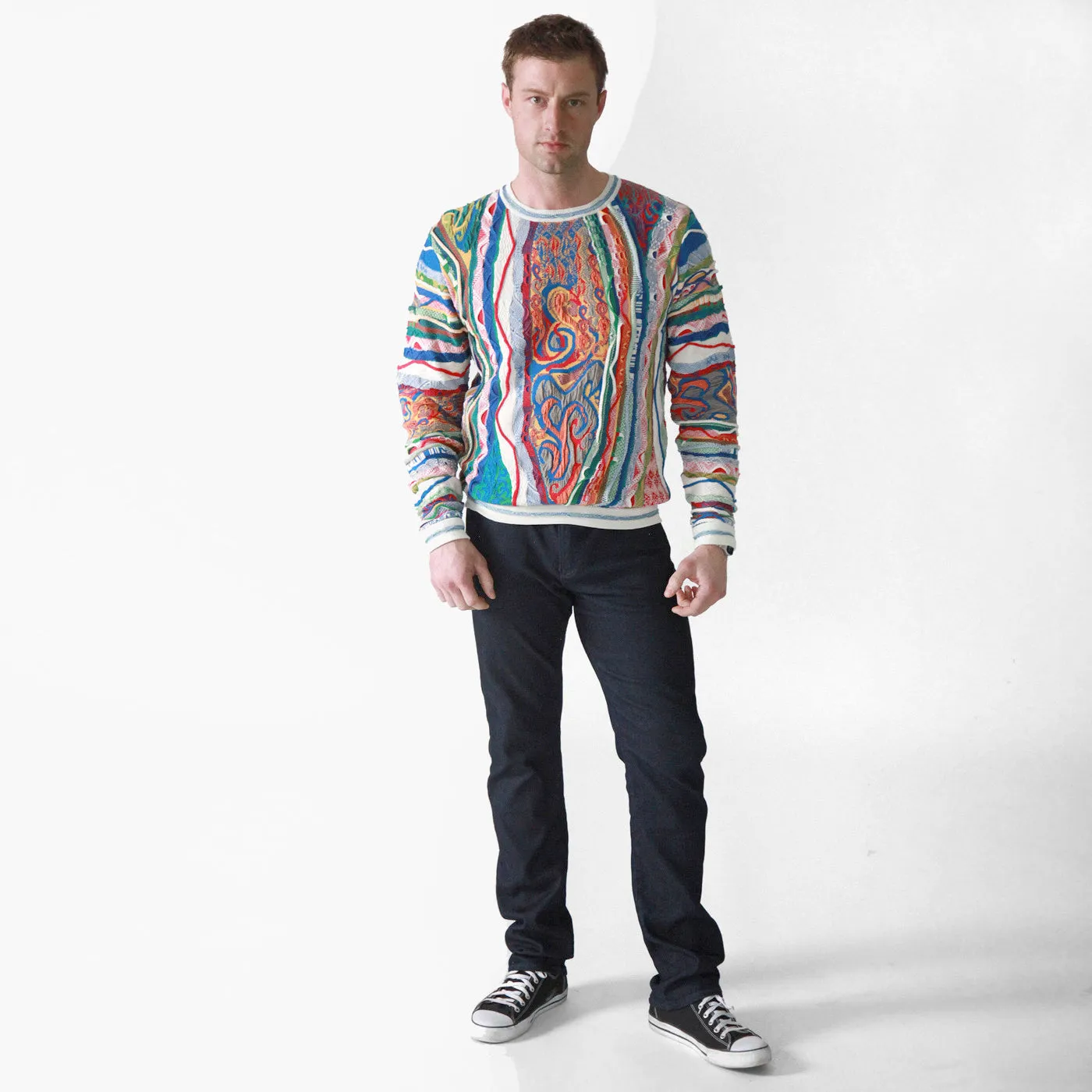 COOGI Classic bluza tricotata multicolor bumbac