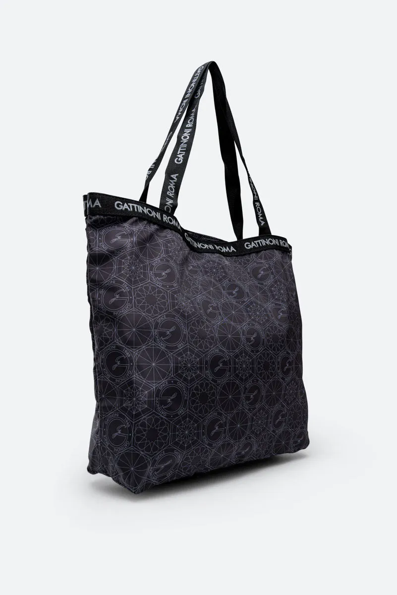 Gattinoni EasyChic Teodosia geanta shopper pliabila neagra
