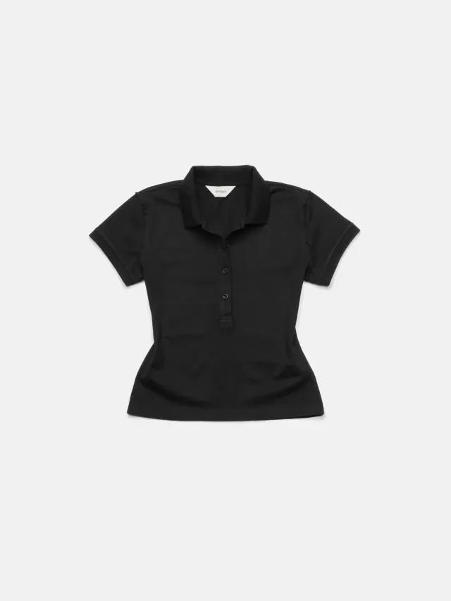 Enrage WMN Polo Shirt 7 polo negru slim
