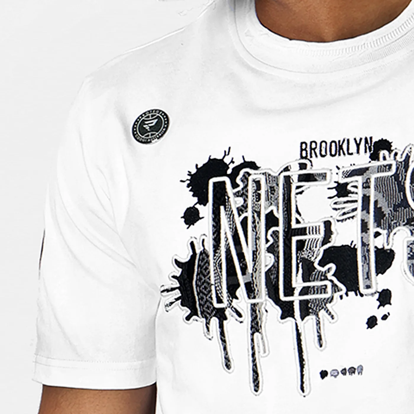 COOGI X NBA Brooklyn Nets tricou bumbac brodat