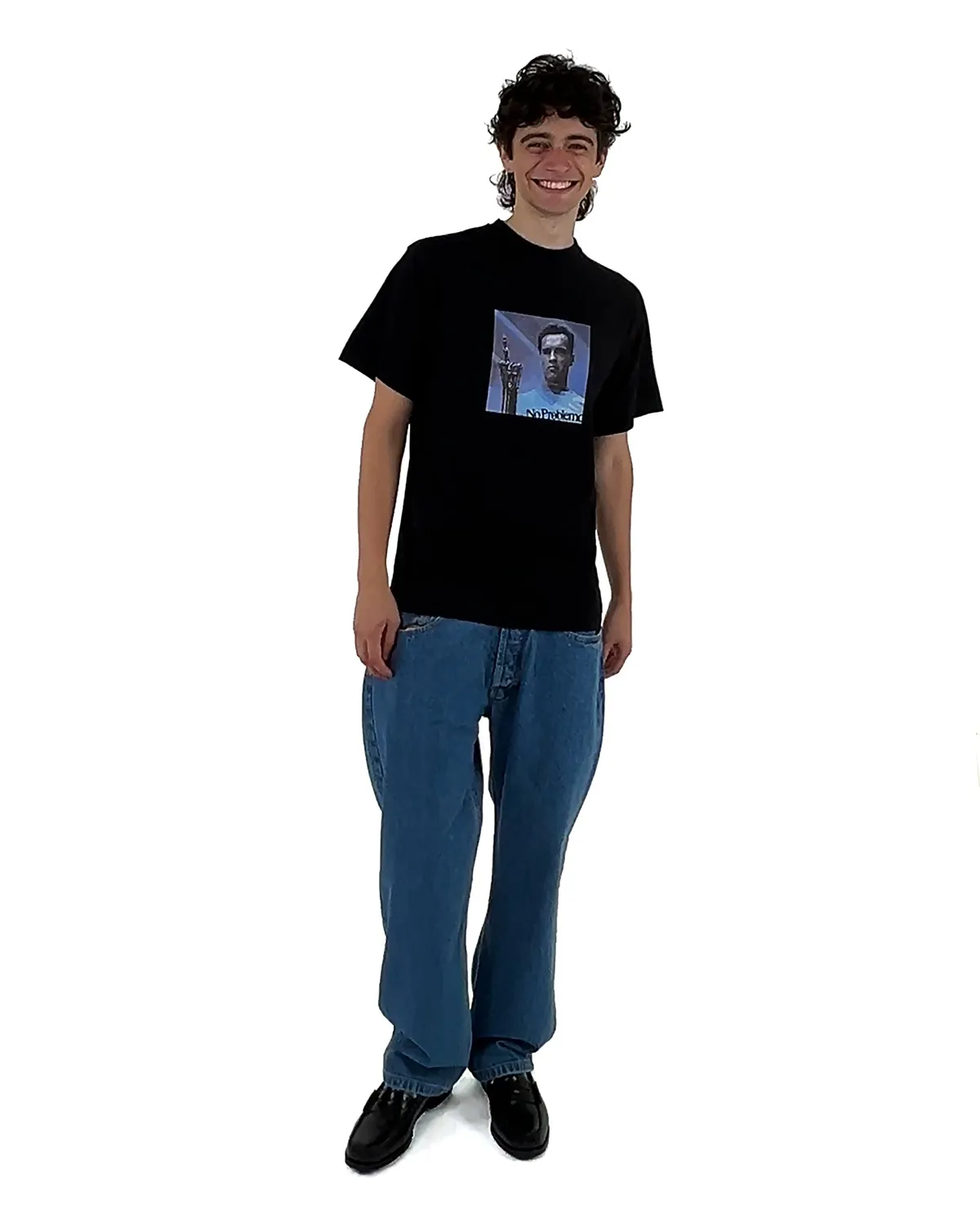 No Problemo I'll Be Back tricou negru bumbac gros