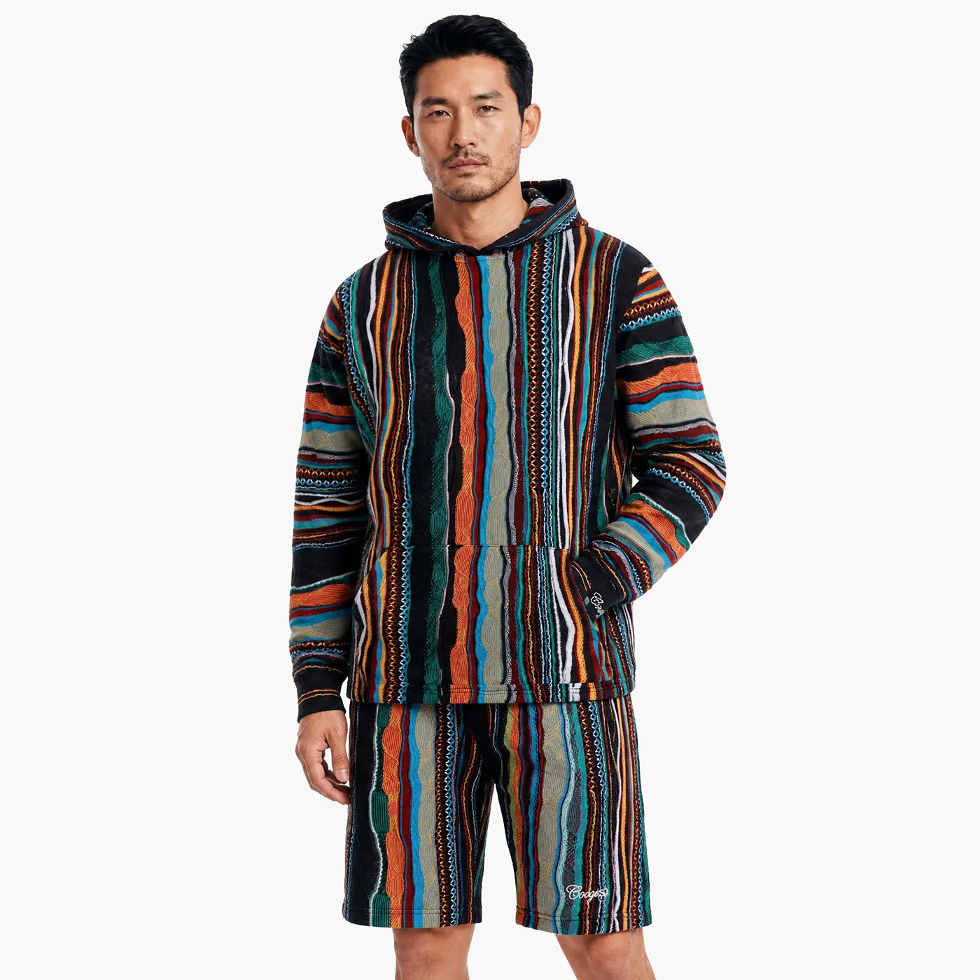 COOGI Los Angeles hanorac tricot ușor multicolor