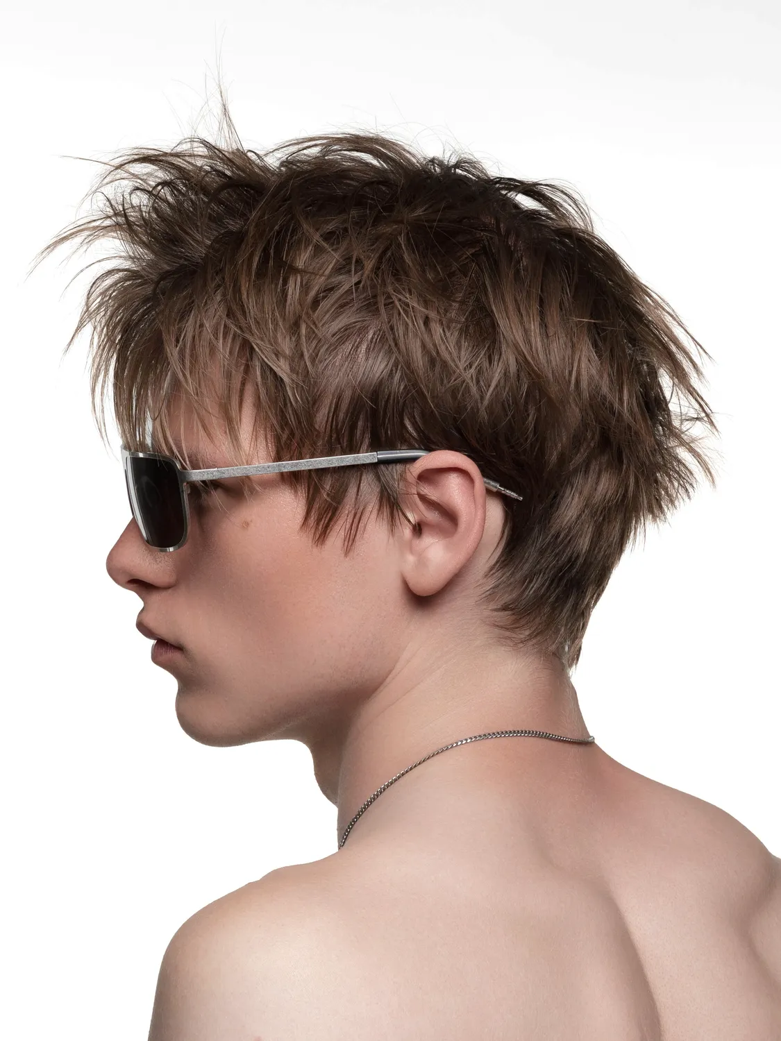 Enrage Audio ochelari de soare aviator negri metal