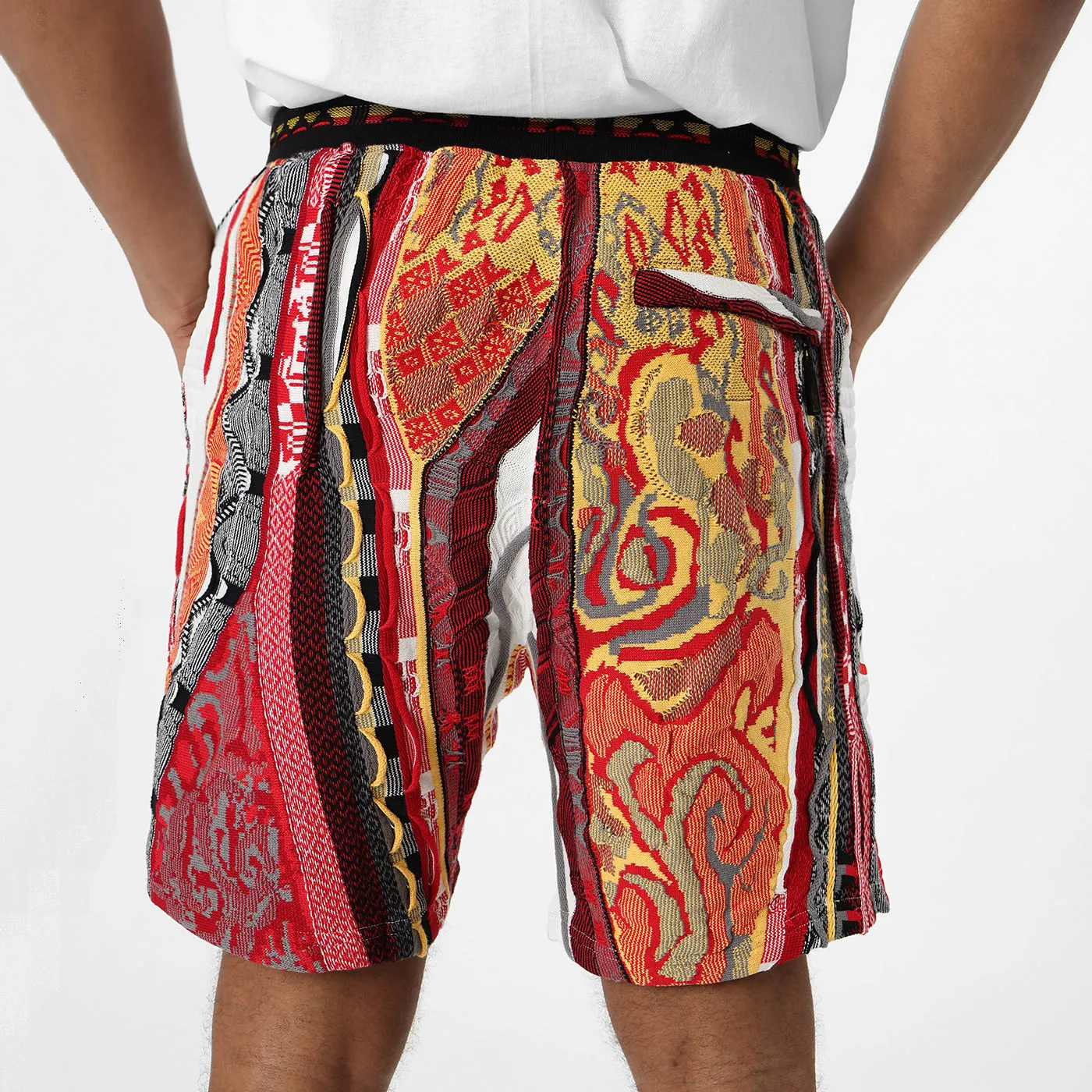 COOGI X NBA X Protege Atlanta Hawks Sweater Knit Shorts pantaloni