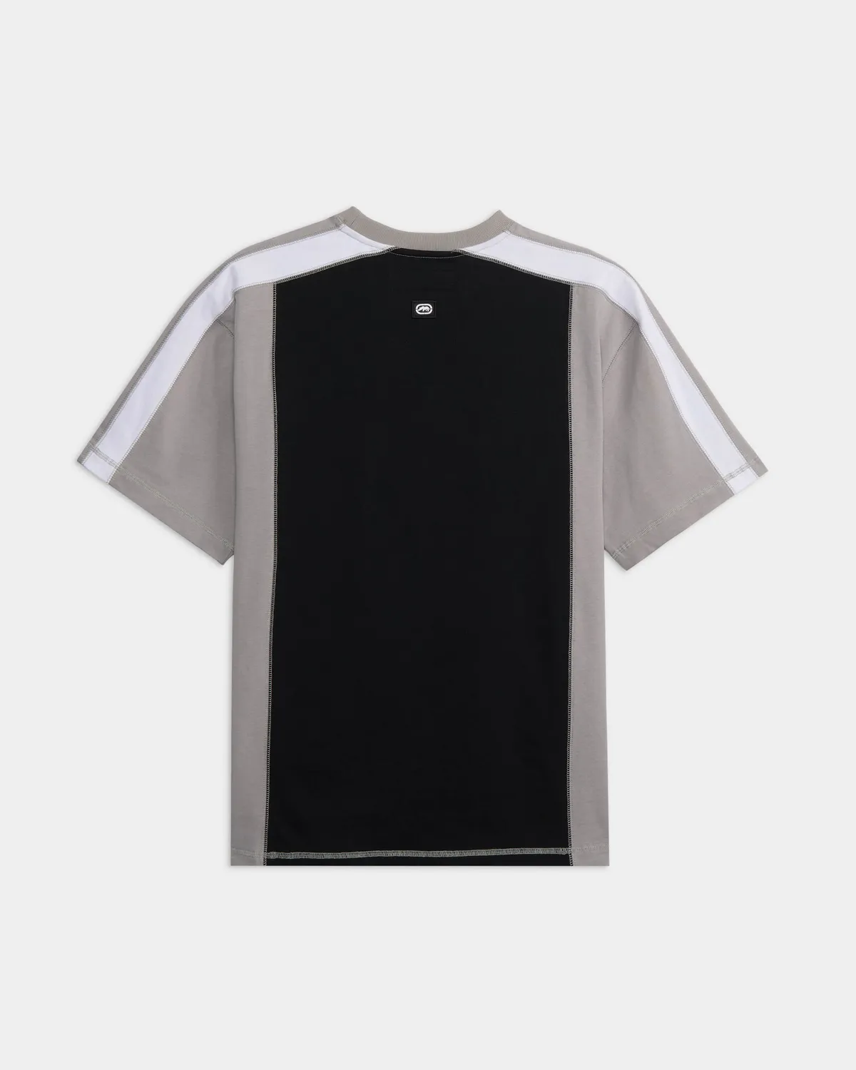 Ecko Red Grunge Skater Top tricou bumbac colorblock