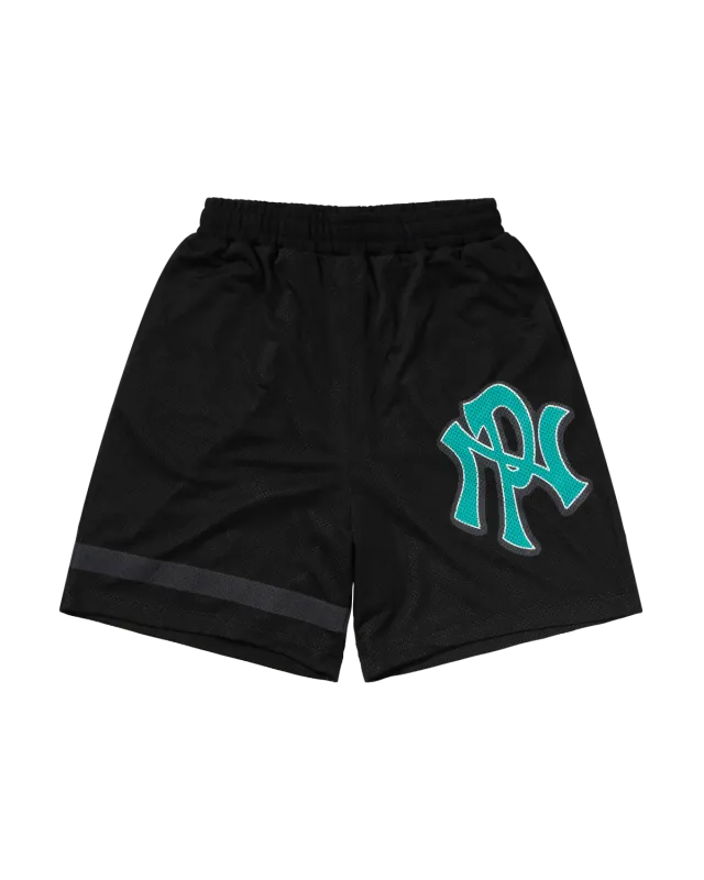 No Problemo NYP Sport Mesh șort negru plasa