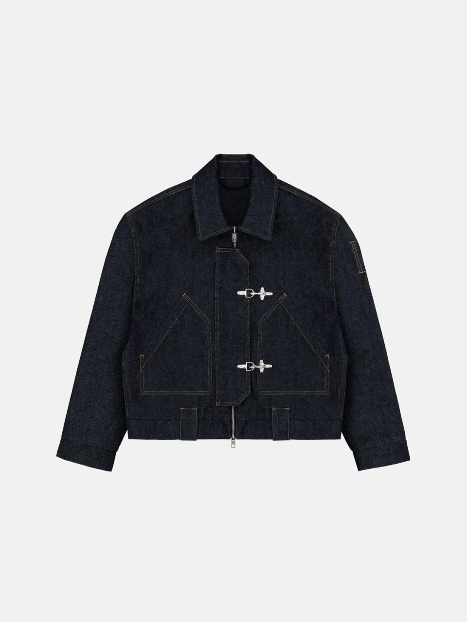 Enrage Fatigue Jacket geaca denim raw indigo