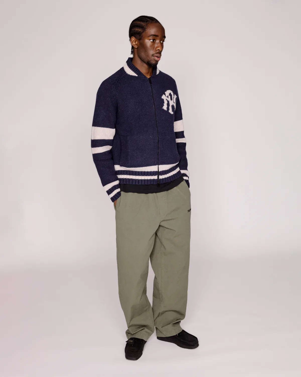 No Problemo Mini Problemo Ripstop Work Pant pantaloni olive bumbac