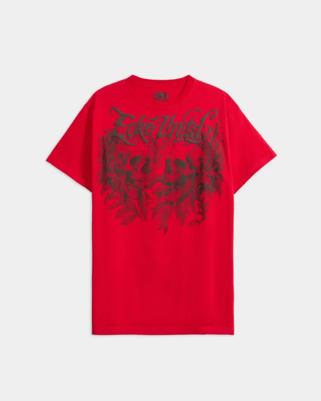 Ecko Red Skull Garden Tee tricou bumbac