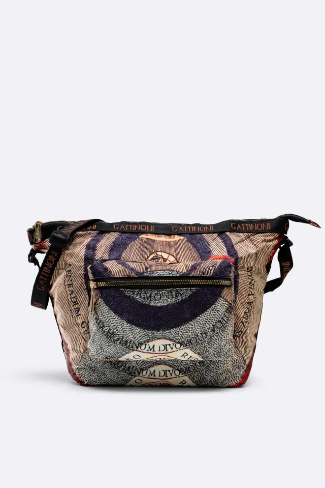Gattinoni EasyChic Planetarium geanta hobo pliabila